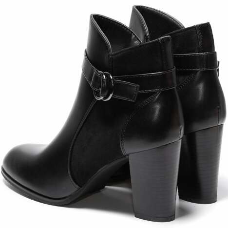 Botine dama Athala, Negru 36